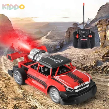 1:20 RC Car Drift Stunt с распылительным светом Дистанционный радиоуправляемый автомобиль Детские соревновательные гоночные автомобили и грузовики Игрушки для мальчиков