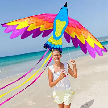 1,8 м Phoenix Kite Большой Размер Легко Летать Клетчатая Ткань Износостойкая Симпатичная Реалистичная Животное Летающая Птица Воздушный Змей Для Взрослых Детей