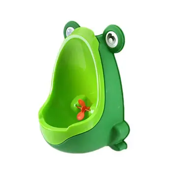 1 x Fun Pot Детский писсуар в форме лягушки (зеленый)