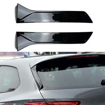 1 пара глянцевый черный заднее стекло боковой автомобильный спойлер крыло для сиденья Leone 5F FR MK3 MK3.5 2012-2021 Стайлинг Авто Canards Splitter
