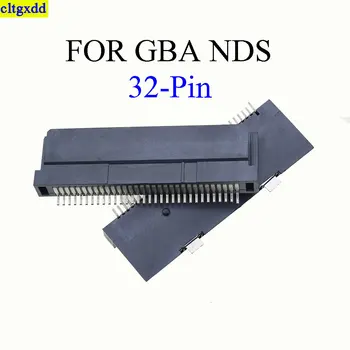 1 шт. для слота GBA 32-контактный разъем для картриджа картриджей, разъем для картриджей NDS, слот для карт и считывателей, запасные части