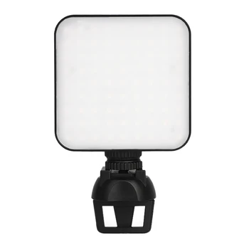 1 шт. Светодиодный светильник для видеокамеры 6500K Mini для DSLR Cam Светодиодная панельная лампа Фото-видео освещение с отверстием для винта 1/4 дюйма