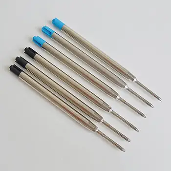 10 шт. 0,5 мм роликовая шариковая ручка плавная черная/синяя чернила для шариковой ручки студенческие канцелярские принадлежности