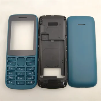 10 шт. для Nokia 215 4G 2020 Полный полный чехол для корпуса мобильного телефона + запасные части для клавиатуры на английском языке и иврите