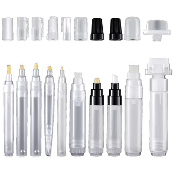 10 штук многоразовые ручки для краски пустые стержни ручки маркеры для краски