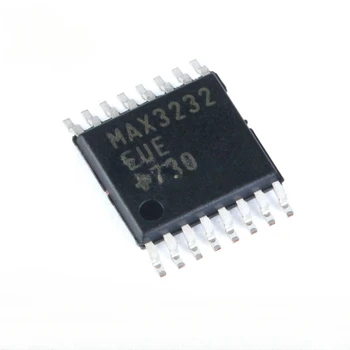 10PCS Оригинальный аутентичный патч MAX3232EUE + T TSSOP-16 RS232 Микросхема приемопередатчика