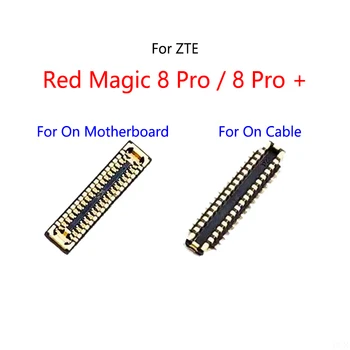 2 шт./лот для ZTE Nubia Red Magic 8 Pro / 8 Pro + NX729j USB-зарядка док-станция зарядное устройство порт FPC разъем на материнской плате / гибкий кабель