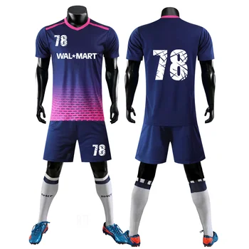 2021 Детские футбольные майки для взрослых Мальчики и девочки Мужские комплекты футбольной одежды Молодежные футбольные комплекты Футбольная майка Futebol Тренировочный костюм Форма