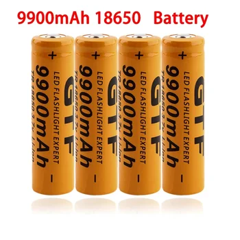 2021 новый литиевая батарея 9900 мАч 18650 перезаряжаемая литиевая батарея 9900 мАч литиевая батарея 3,7 В сильный свет фонарик аккумуляторная батарея