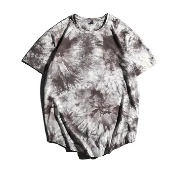 2023 Летняя уличная мужская женская футболка с цифровой печатью Винтажный топ с коротким рукавом Модные свободные 3D-футболки с круглым вырезом