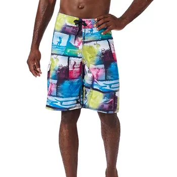 2023 Мужчины Плюс размер Шорты Пляжные шорты Новые бермудские мужские летние пляжные брюки носить Купальник с быстросохнущим принтом
