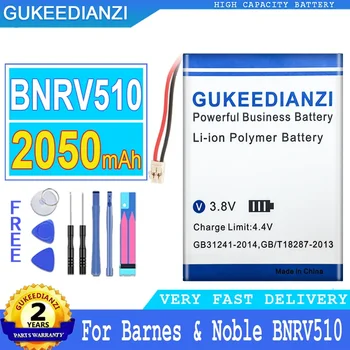 2050 мАч Аккумулятор для мобильного телефона Barnes & Noble BNRV510,Nook Glowlight Plus 2015 Kobo Glo HD H2O E-book Aura Edition Батареи