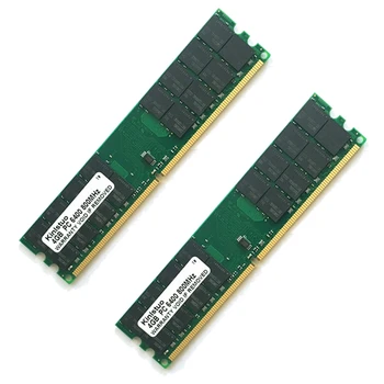 2X RAM DDR2 4Gb 800Mhz DDR2 800 4Gb Память DDR2 4G Для аксессуаров AMD для ПК