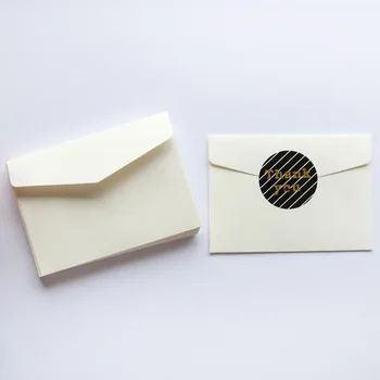 50 шт./лот Слоновая кость Белые мини пустые конверты для поздравительных открыток Сумка для хранения благодарственных открыток Бизнес Высококачественное свадебное приглашение