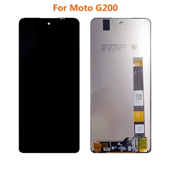 6.8 '' Дисплей G200 Экран для Motorola Moto G200 5G LCD Edge 2021 Edge S30 Дисплей Сенсорный экран Дигитайзер Замена в сборе