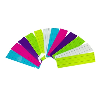 6 цветов многоразовые полоски для предложений Разлинованные полоски для предложений Инструмент для обучения в классе для офисной школы 594A