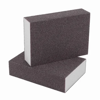 8Pack Шлифовальные губки Крупнозернистые шлифовальные блоки с зернистостью 60-220 Наждачная бумага из пена для металла Полироль для дерева