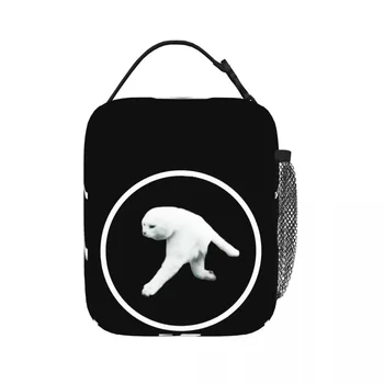 Aphex Twin Двуногая кошка Изолированные сумки для ланча Сумки для пикника Термоохладитель Ланч-бокс Ланч-тоут для женщин Работа Дети Школа