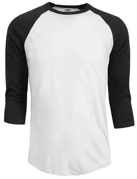 B3480 новая мода 2023 горячая распродажа лето осень мужчины O-Neck 100% хлопок футболка мужская повседневная футболка с рукавом 3/4 реглан джерси