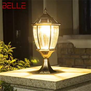 BELLE Открытый солнечный настенный светильник Светодиодный водонепроницаемый IP65 Столб Светильники для домашнего сада Двор