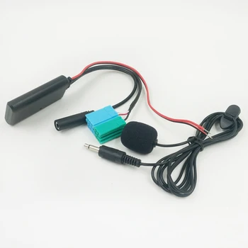 Biurlink Bluetooth Музыкальный аудиоприемник Микрофон Адаптер громкой связи ISO Разъем для фургона Fiat Ducato 2007