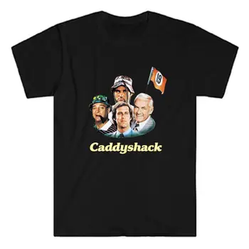 Caddyshack Comedy Movie Мужская черная футболка от размера S до 5XL