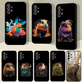 Capybara Lovely Animal Чехол для телефона Samsung Note 20 9 8 10 Pro Plus Ultra M20 M31 M30s M40 M80s M10 J7 J6 Prime Задняя крышка