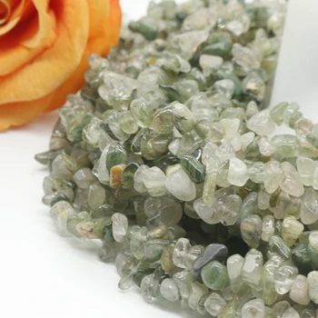 Civilipi Crystal Бусины из натурального камня 5-8 мм Нить 32 дюйма Нерегулярная гравийная бусина DIY-браслет Принадлежности для изготовления ювелирных изделий