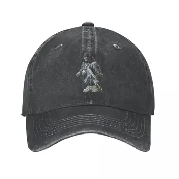 Classic Call Of Duty Ghost Solider Warzone Бейсболка для мужчин и женщин Потрепанная джинсовая солнцезащитная кепка на открытом воздухе Всесезонные дорожные шляпы
