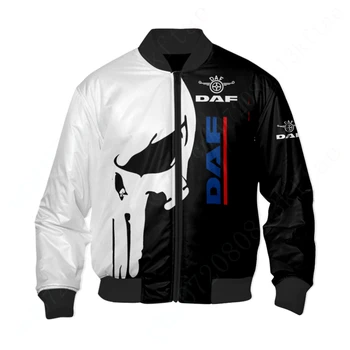 DAF Одежда Techwear Бейсбольная форма Куртка-бомбер Куртки для мужчин Высококачественные парки Толстые пальто 3D Ветровка Куртка