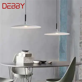 DEBBY Nordic Подвесной светильник Современные простые креативные светодиодные светильники для домашней декоративной столовой