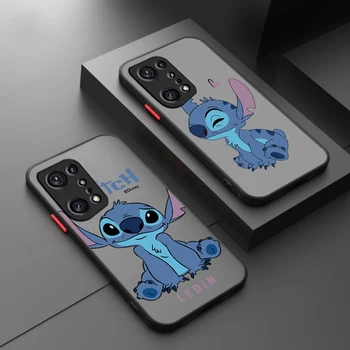 Disney Stitch Cool для OPPO Realme 11 10 9 Pro Plus 9i 8i 7i 6S 5 6i 5i Pro Global 4G 5G Матовый полупрозрачный чехол для телефона