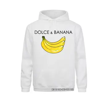 Dolce And Banana Забавный графический фруктовый веганский вегетарианский здоровый пуловер толстовки с капюшоном День матери Женские толстовки Удобные 2021