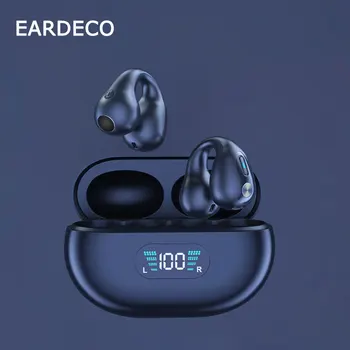 EARDECO TWS Беспроводные наушники Fone Bluetooth-наушники 5.3 Дизайн наушников с сенсорным управлением Светодиодные спортивные ушные раковины Наушники для гарнитуры