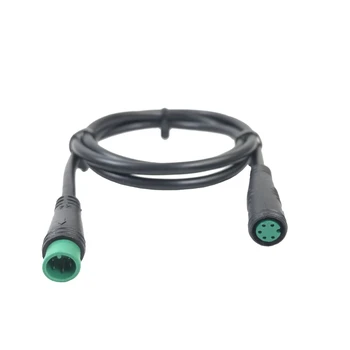 Ebike Display Cable 5-контактный для Bafang BBS01 / BBS02 / BBSHD Mid Motor Электрический велосипед Дисплей Удлинитель Разъем