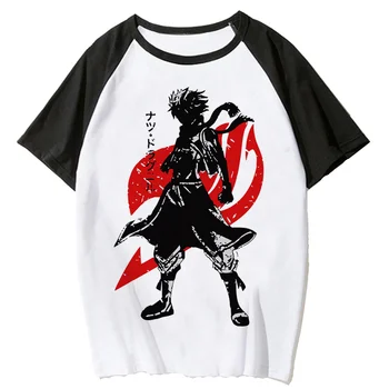 Fairy Tail футболки женские уличная одежда Y2K аниме футболка женский комикс y2k смешная одежда