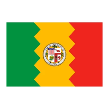 FLAGLAND 90x150cm Флаг города Лос-Анджелеса Флаг Калифорнии, Флаг США