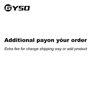 GYSO Дополнительная оплата за ваш заказ ( Использовать для обновления или изменить способ доставки / добавить продукт / изменить продукт ) Компенсация