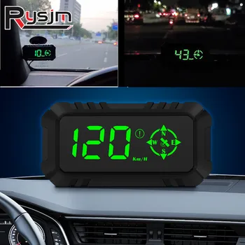 HD G7 GPS HUD Автоматический Автомобиль Проекционный дисплей Спидометр Цифровой сигнализатор превышения скорости Универсальный для Авто Велосипед Мотоцикл