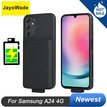JayoWade 5000Mah Чехол для телефона Samsung Galaxy A24 4G Внешний аккумулятор для Samsung Galaxy A24 Чехлы для зарядного устройства
