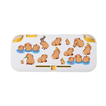 Kawaii Cute Capybara Nintendo Switch Lite Чехол Funda Pink Soft TPU Skin Shell Cover NS Lite Консоль Игровые аксессуары