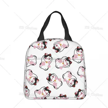 Kawaii Lucky Cat Изолированная сумка для ланча Большой контейнер для еды Термо Ланч Бокс для мужчин Женщины Дети Офис На открытом воздухе Пикник Поездка