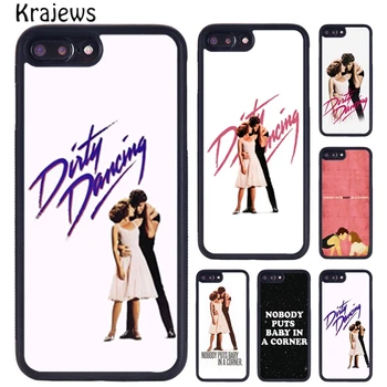 Krajews Никто не ставит ребенка в угол Dirty Dancing Чехол Для iPhone SE2020 15 14 XR XS 11 12 mini 13 Pro MAX 7 8 Plus