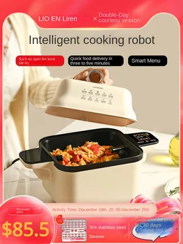Liren Полностью автоматический робот для приготовления пищи Многофункциональный умный дом 360 Вращающаяся машина для жареного риса Thermomix Tm31 Кухонные роботы