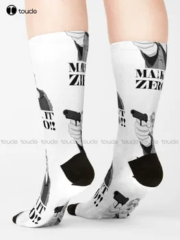 Mark It Zero! Большие носки Lebowski Фиолетовые носки Персонализированные пользовательские носки унисекс для взрослых подростков и молодежи Harajuku Street Skateboard Носки