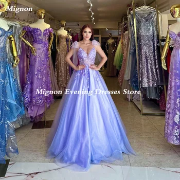 Mignon Атлас А-силуэта Sweetheart Populer Аппликации Выпускное платье с оборками Формальное элегантное вечернее платье для женщин 2023