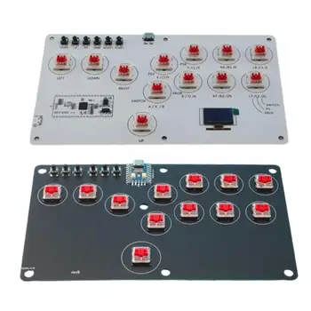 Mini 12 Button Flatbox Controller Button Arcade Fight Stick Джойстик для ПК Дропшиппинг