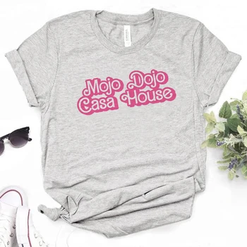 Mojo Dojo House House футболки женская манга комикс дизайнер футболка женская уличная одежда смешная дизайнерская одежда