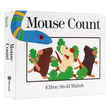 Mouse Count123, Детские книги для младенцев в возрасте 1 2 3 лет, английская книжка с картинками 9780152002664