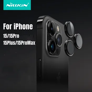 Nillkin Для iPhone 15 Pro Max Защита объектива камеры Водонепроницаемое закаленное стекло с полным покрытием для iPhone 15 Pro/15 Back Len Film HD